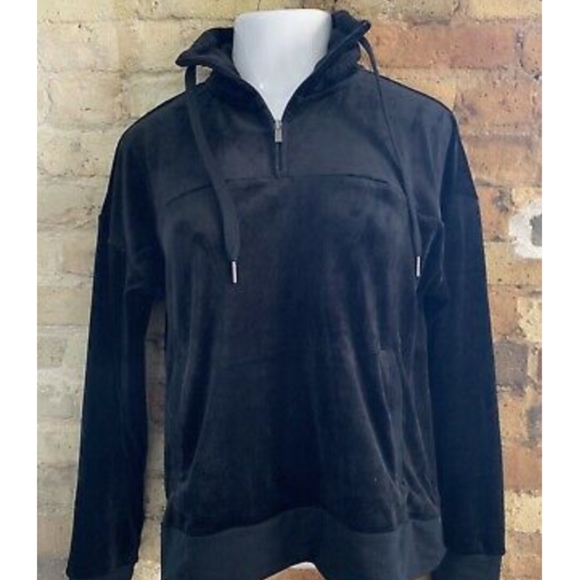 🌑C9 BY CHAMPION 🌑 Black Velour Pull Over - Picture 1 of 5
